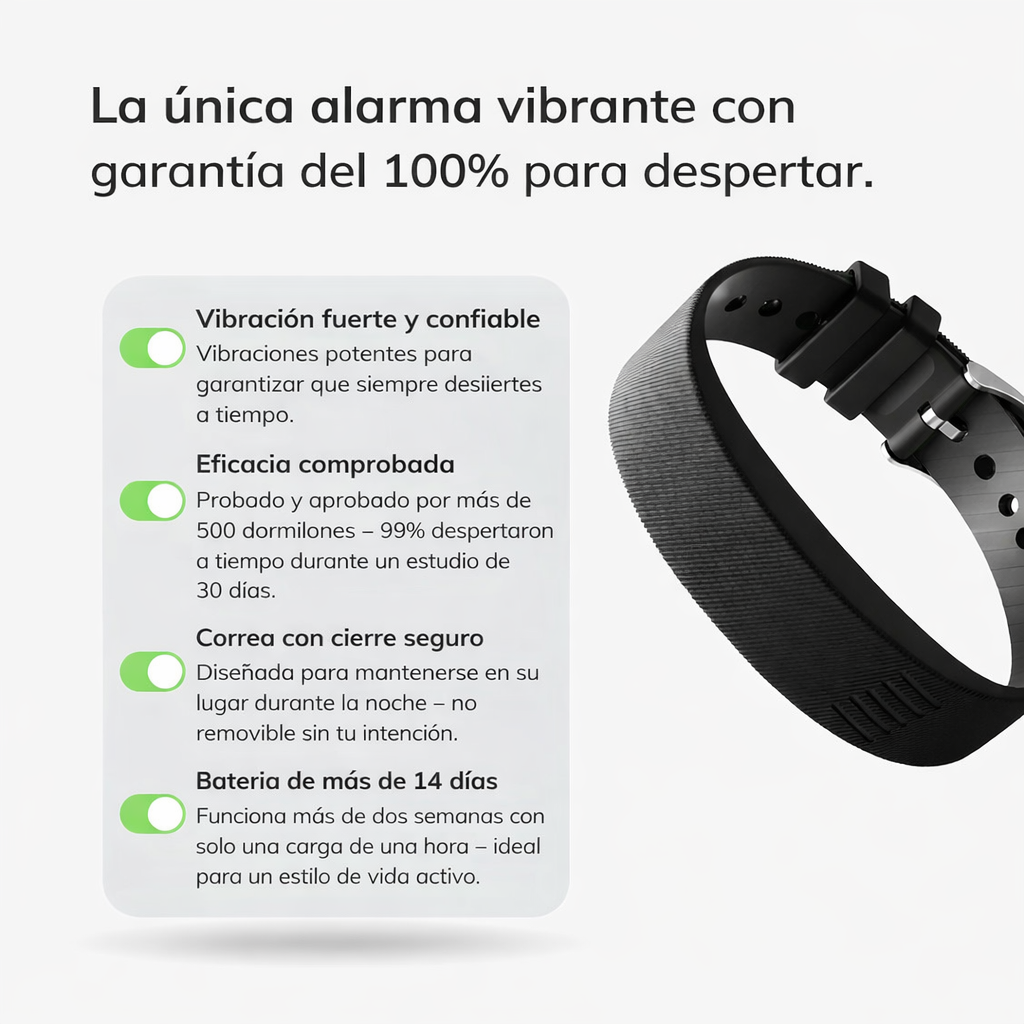 Pulsera Despierta Vibratorio 2.0